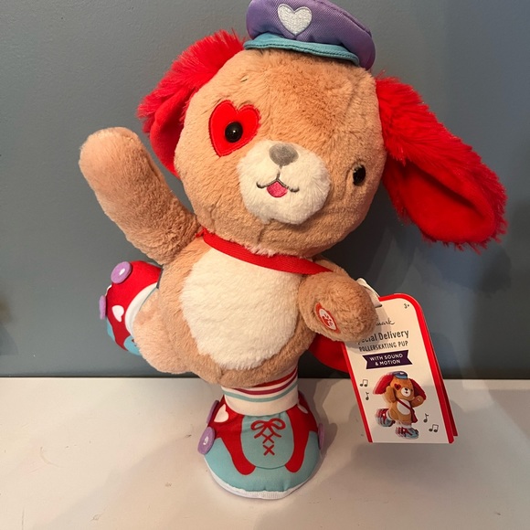 Hallmark Other - Hallmark Singing Delivery Rollerskating Dog Mr. Postman Valentines Day Plush NWT